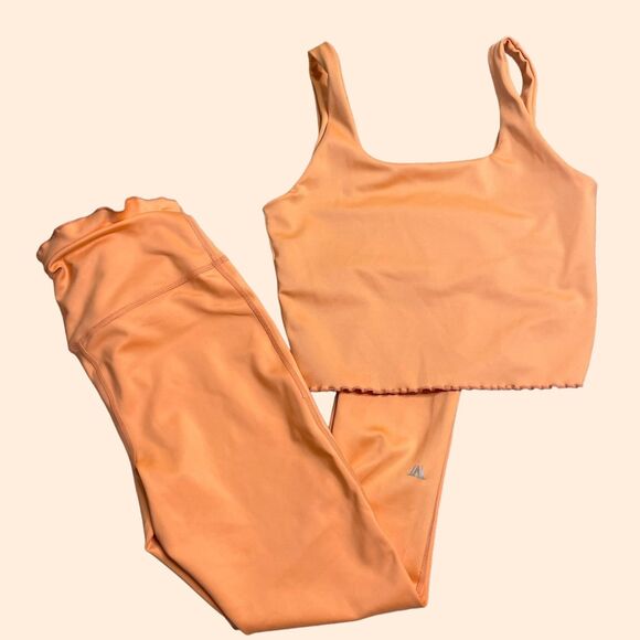 IVL Collective Pants - IVL Collective Orange Workout Set